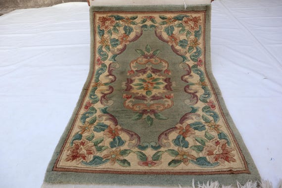 ビンテージラグ 伝統的 ウールラグ アフガニスタン アフガニスタン