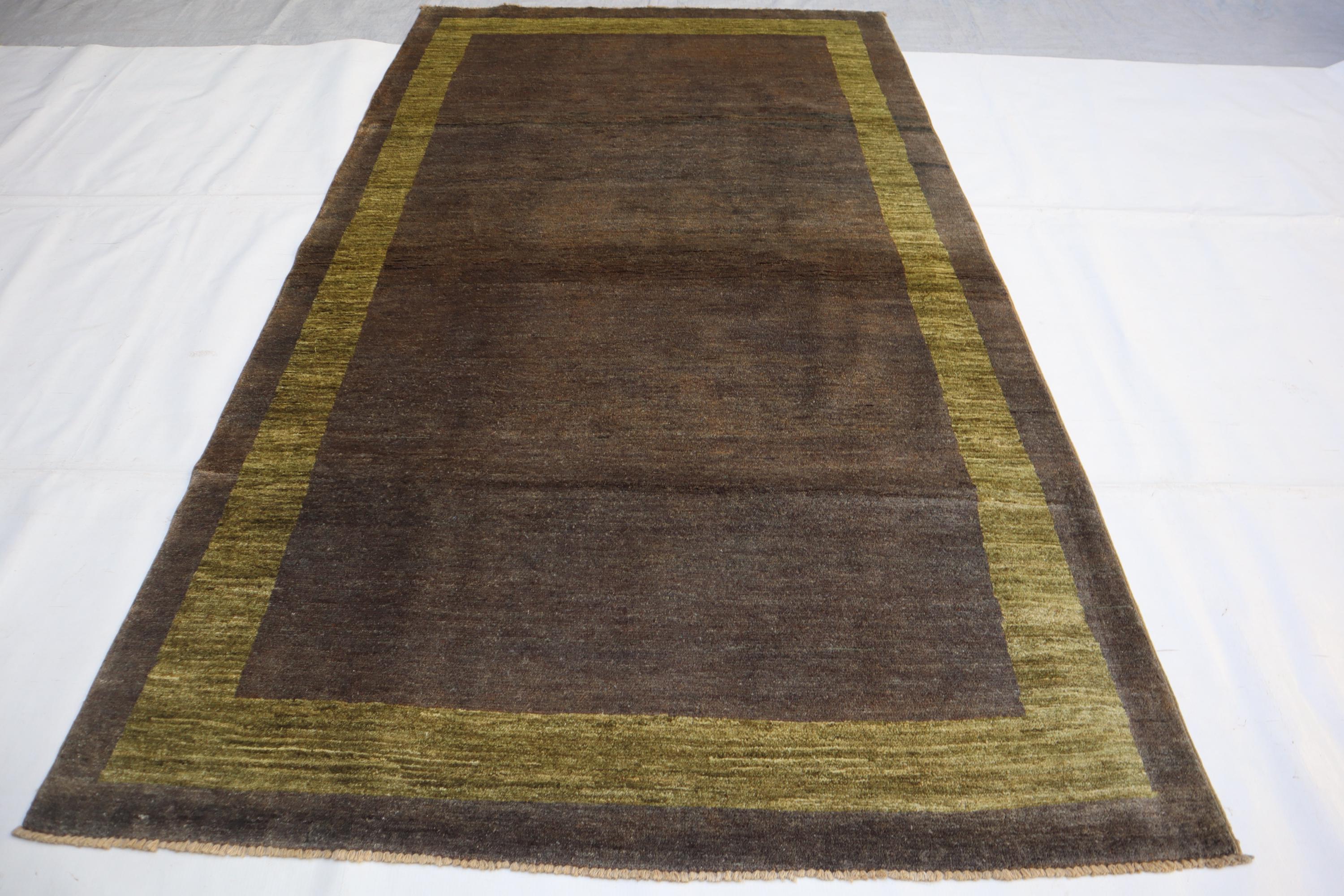 アフガニスタンアンティークガバラグ、4x8インチハンドノットウール