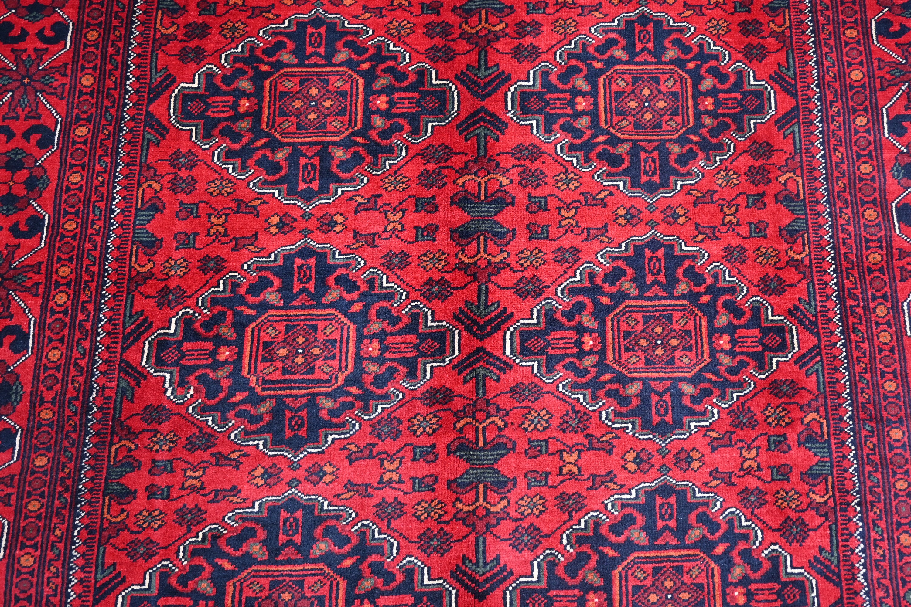 カスタムサイズ 4.7x6.4フィート アフガニスタン ブハララグ