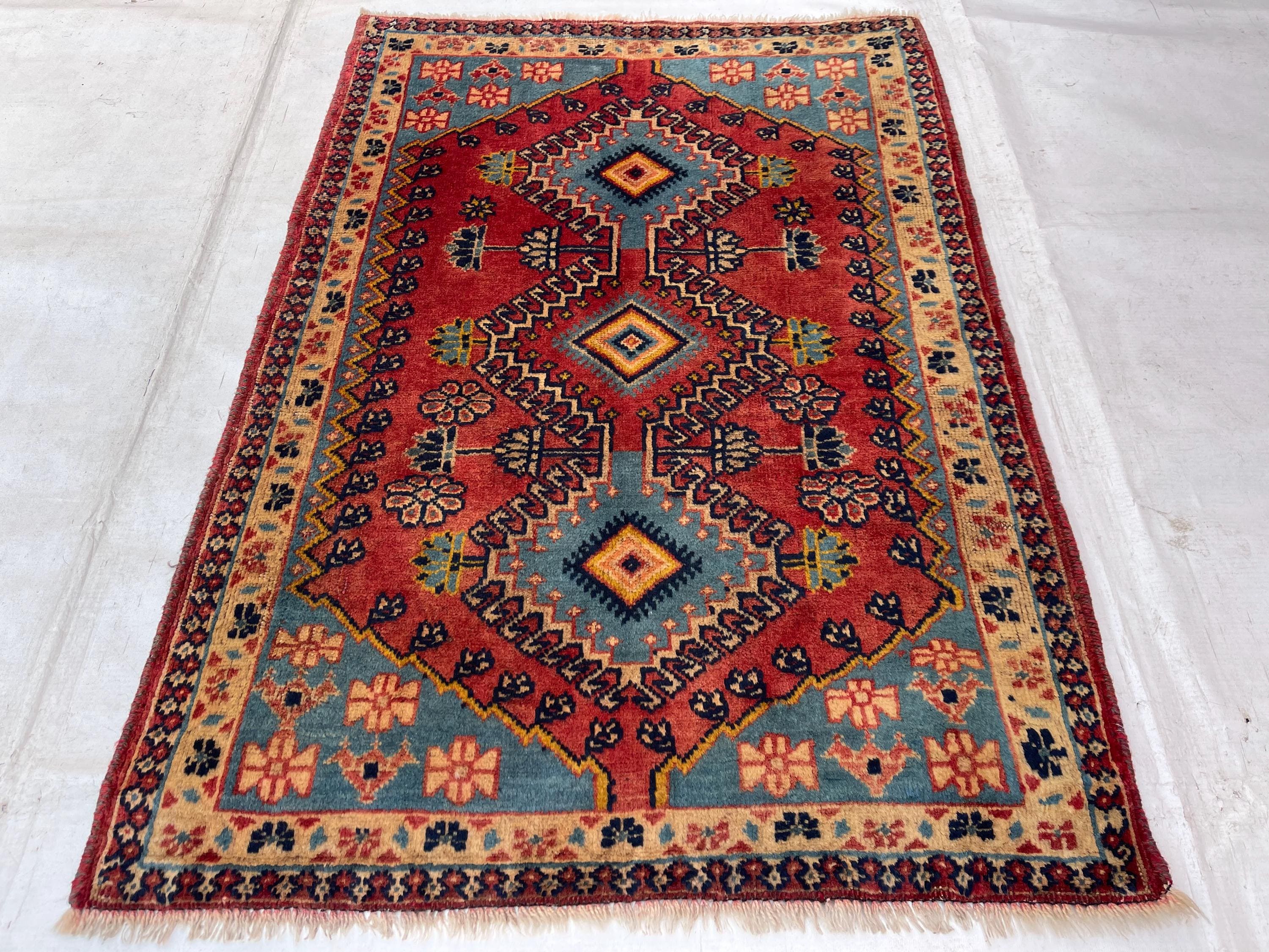 70's Persian Rug - Etsy