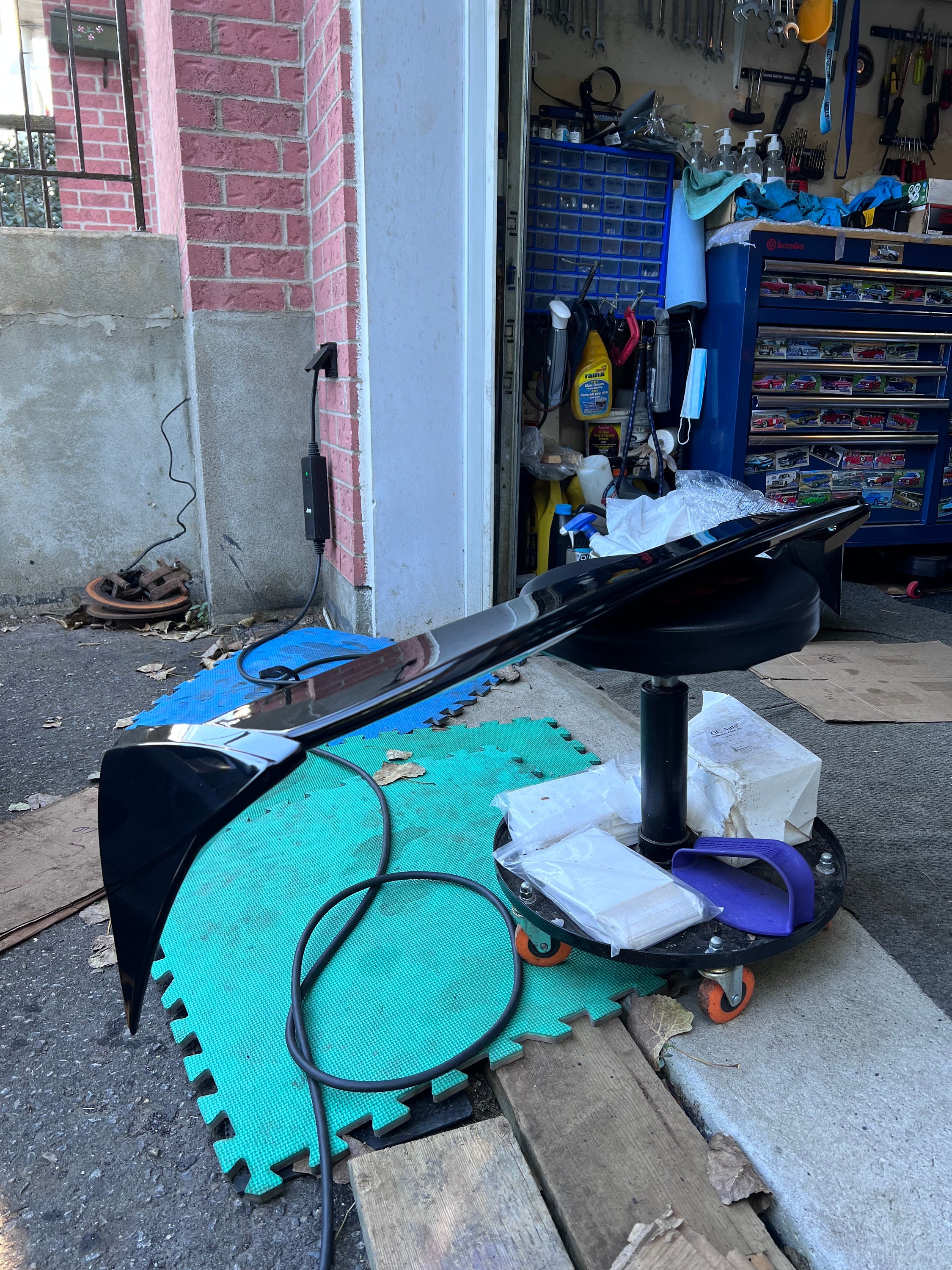 Persiane Laterali Posteriori Per Golf 7 / 7.5 / R | Nero | Design Sportivo | Facili Da Installare | Senza Fori - Foto 10