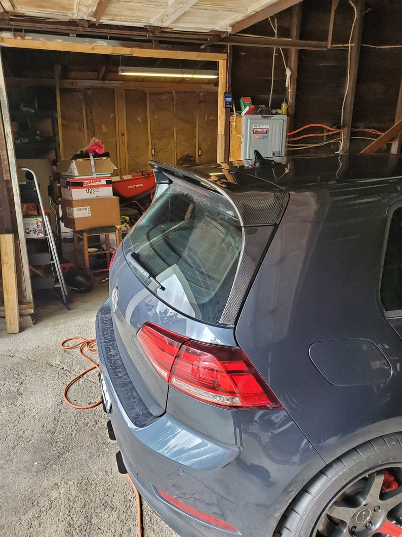 Volkswagen VW Golf 7 MK7 7.5 Tsi GTI R E-golf Spoiler 2014-2021 ABS ...