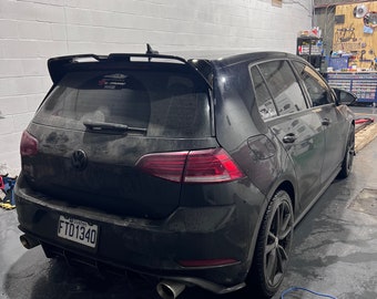 Volkswagen VW Golf 7 MK7 7.5 tsi GTI R e-golf Spoiler 2014-2021 ABS plastic rear roof Trunk spoiler Wing extension - Oettinger Style