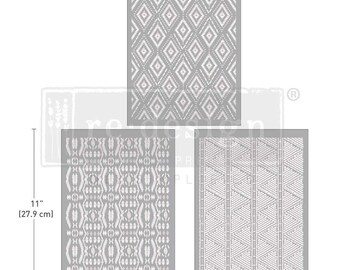 Redesign With Prima Middy Transfers Woven With Love 8.5"x11" Rub On Transfers For Furniture Furniture Decals Transfers Furniture Transfers