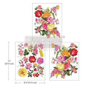 Middy Transfers Sunny Glow transfer for furniture rub on Decal Rub On Transfers For Furniture Furniture Decals Transfers Furniture Transfers