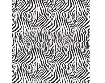 Redesign With Prima Decor Transfers ?-Zebra size 24″x32″-3 sheets – total design size 24″x32″/rub-ons 655350641931
