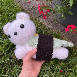 Crochet Sushi Cat