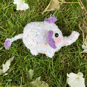 Crochet Ella the Confetti Elephant