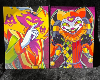 Fizzarolli et Asmodeus Halloween Impressions artistiques
