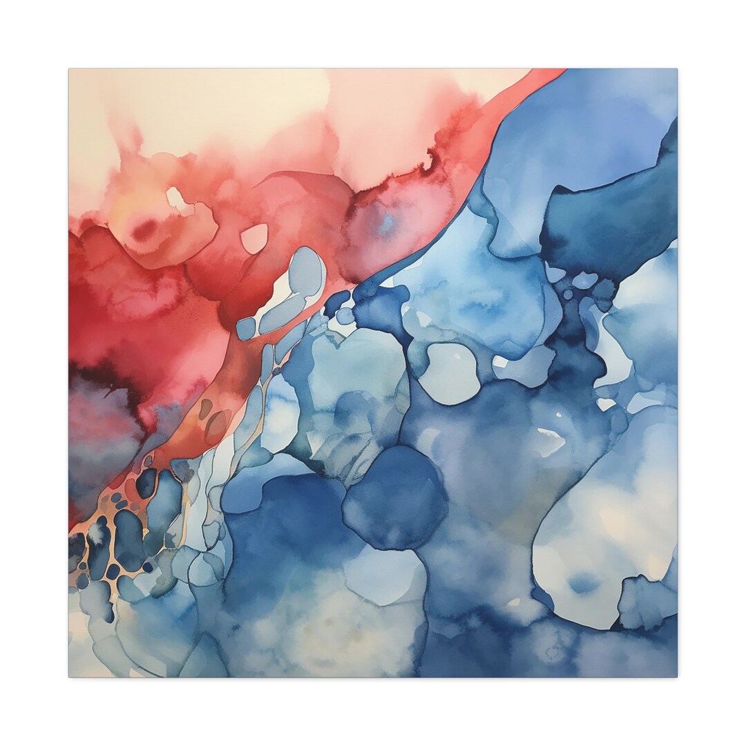 Watercolor Abstract Office Decor Watercolor Abstract _09 Canvas Gallery