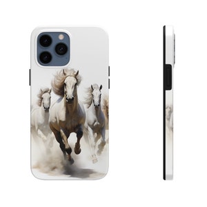 Running horses iphone case horse phone art animal phone case horse running phone case horses galloping iphone case _09_Tough Phone Cases
