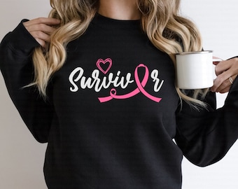Breast Cancer svg, Survivor svg, Breast Cancer Survivor svg, Pink Ribbon svg, dxf, eps, png, Print, Cut File, Cricut, Silhouette, Download