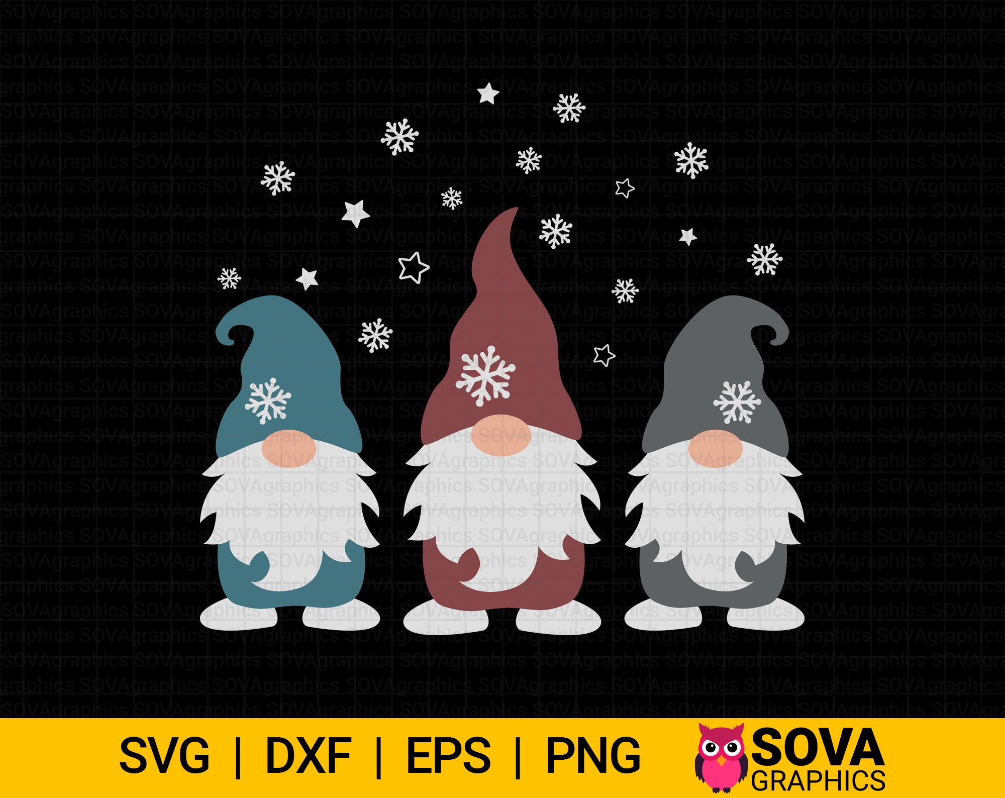 Winter Gnomes Svg, Snow Gnomes Svg, Gnome Svg, Merry Christmas Svg ...