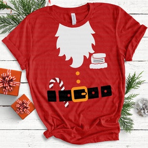 Fantasia de Papai Noel svg, Papai Noel svg, Papai Noel svg, Barba de Papai Noel svg, Fantasia de Natal svg, Natal svg, dxf, Arquivo de corte, Cricut, Silhueta
