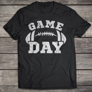 Game Day svg, Football svg, dxf, png, Game Day Shirt, Football Shirt, Print FILE, Cut File, Cricutm Silhouette, Instant Download, Clipart