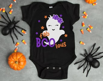 Fab Boo Lous Svg, Baby Girl Ghost svg, Girl Ghost svg, Halloween svg, Boo svg, dxf, png, eps, Kids Halloween, Cut File, Cricut, Silhouette