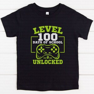 Level 100 Days of School svg, 100 Days of School svg, Gamer svg, Level 100 Unlocked svg, Schule svg, dxf, png, Cut File, Cricut, Silhouette