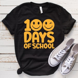 100 Days of School svg, Smile svg, Teacher svg, 100th Day of School svg, Kids Shirt svg, School svg, dxf, png, Cut File, Cricut, Silhouette
