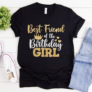 Bester Freund des Geburtstagskinds svg, Geburtstagskind svg, Geburtstag svg, Geburtstagsparty svg, dxf, png, printable, geschnittene Datei, Cricut, Silhouette