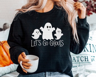 Lets Go Ghouls svg, Halloween svg, Squad Ghouls svg, Spooky svg, Funny Halloween svg, dxf, png, eps, Cut File, Cricut, Silhouette, Download