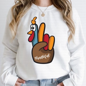 Segno di pace Turchia png, Ringraziamento png, Giorno del Ringraziamento png, Camicia Turchia, Camicia del Ringraziamento, Camicia autunnale, Stampabile, Sublimazione, Scarica