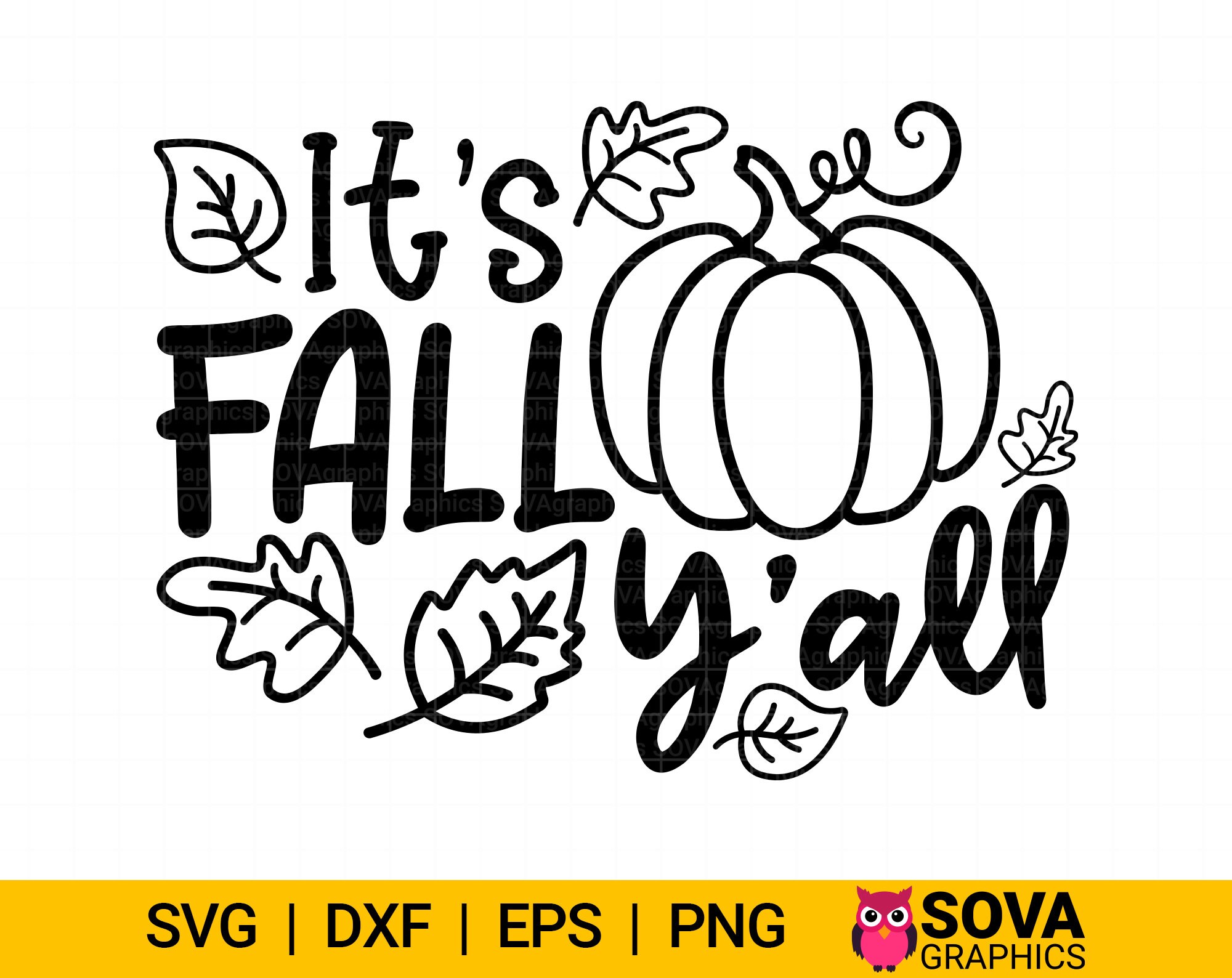 Fall Svg, Its Fall Yall Svg, Autumn Svg, Fall Shirt Svg, Pumpkin Svg ...