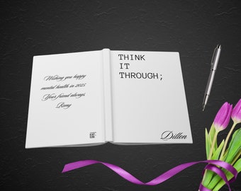 Personalized Custom Journal Mental Health Worker Gift Therapist Mental Health Nurse Gift School Counselor Gift Social Work Psychologist Gift