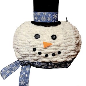 snowman  christmas wreath