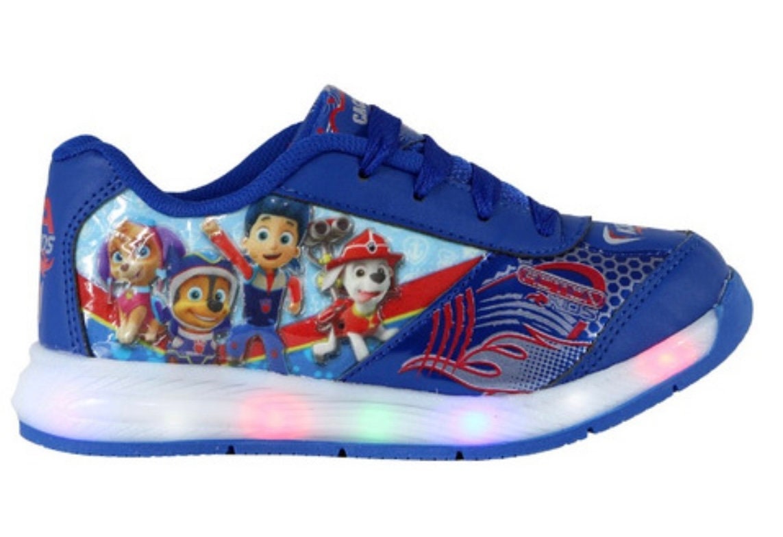 Inspired Paw Patrol Light Shoes Cartoon Paw Patrol Etsy