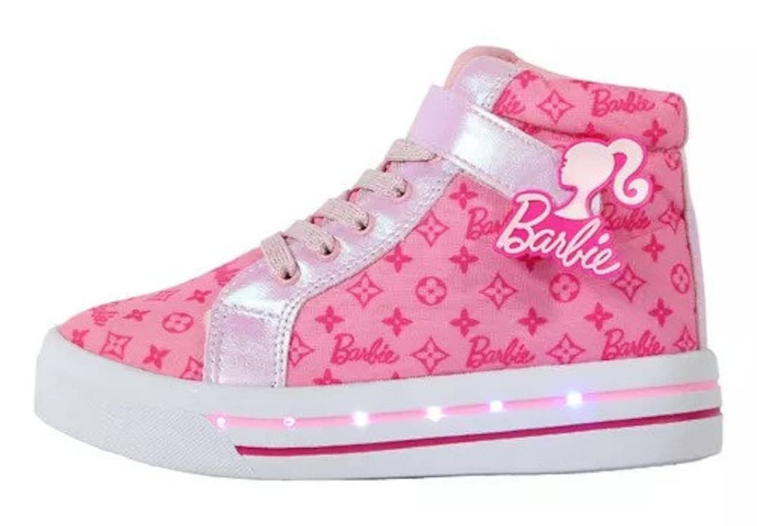 Barbie Sneakers Barbie Light up Shoes Barbie Girls Light up - Etsy