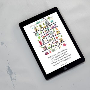 Versetti della Bibbia Schede di memoria dei versetti Affermazione delle Scritture Verità tascabili Schede basate sulle Scritture Regalo per donne cristiane Schede positive per adolescenti