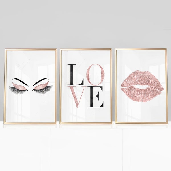 Glam Wall Art Etsy