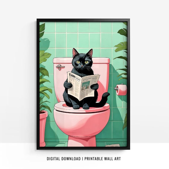 Targa Decorativa Da Parete Con Gatto Nero E Scritta Divertente – 15x20 Cm – Vintage In Latta Per Bar E Casa