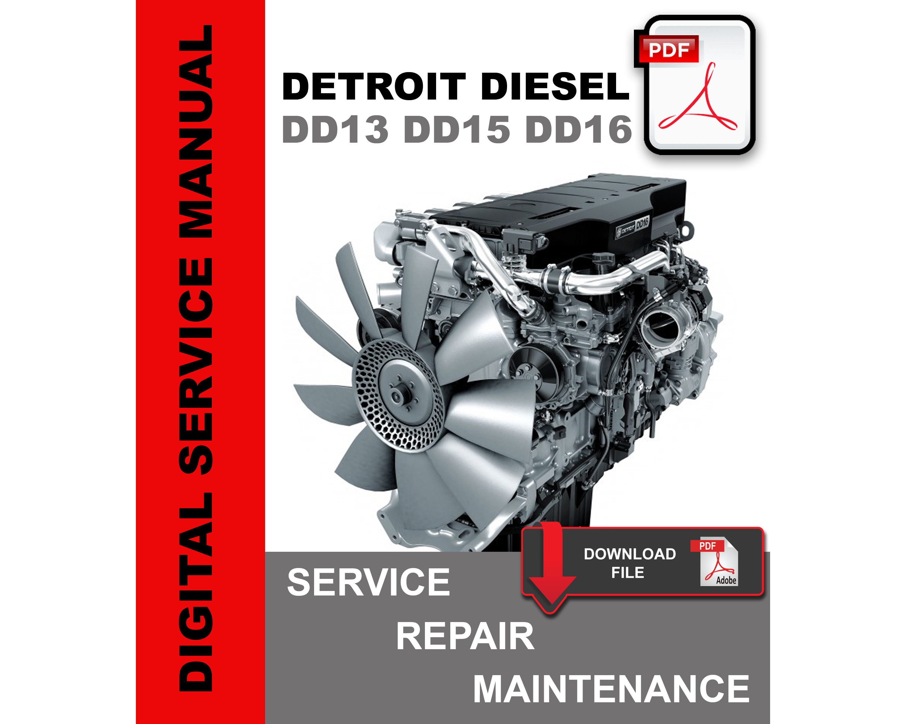 Epa 2007 Detroit Diesel Dd13 Engine