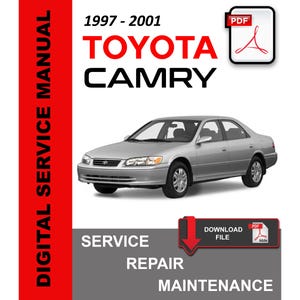 Toyota Camry 1997 - 2001 OEM Factory Service Repair Workshop Maintenance Manual + Electrical Wiring Manual