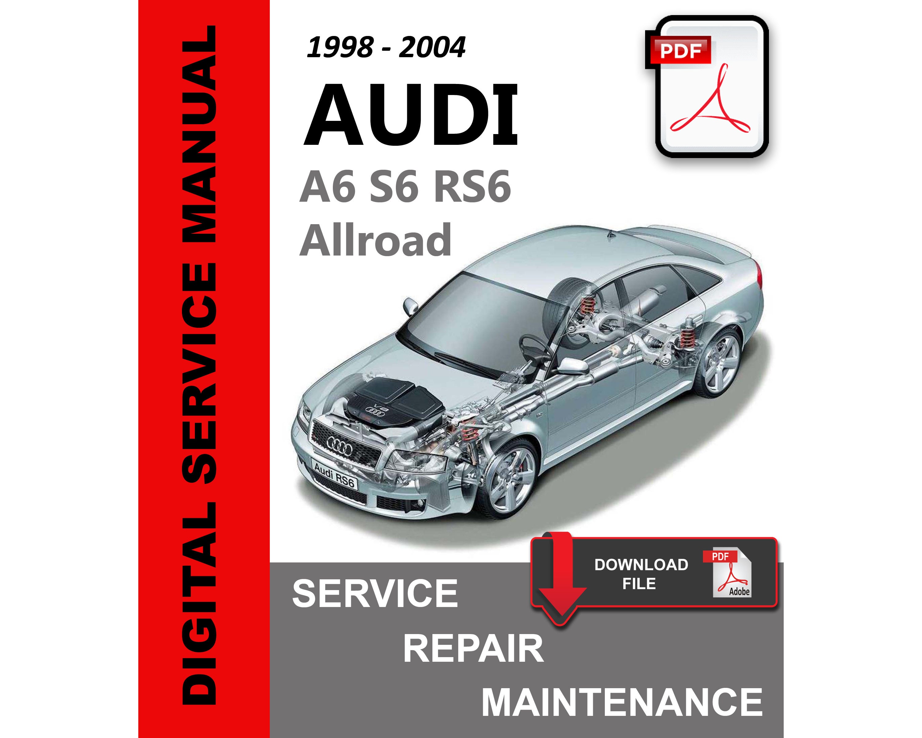 Audi service manual - Etsy 日本