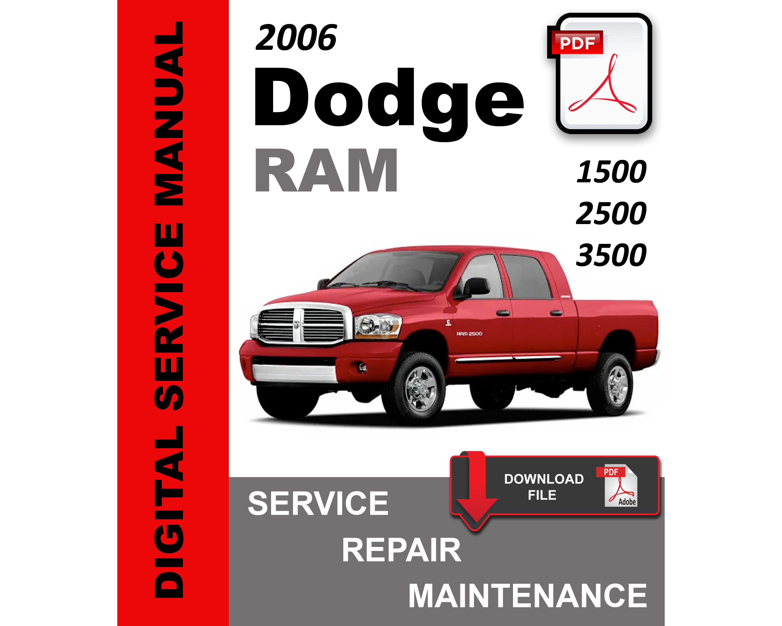 Dodge Ram 2006 Service Repair Workshop Maintenance Manual
