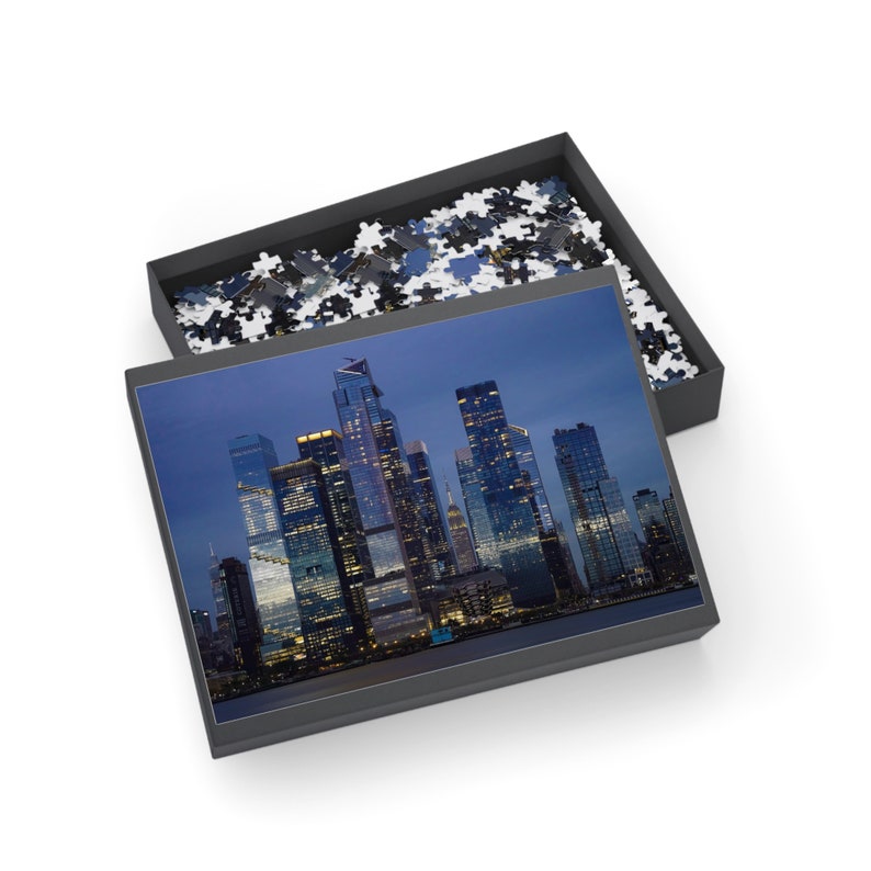 Manhattan Photo Puzzle New York City Souvenir Gift 1000 Piece Jigsaw - Etsy