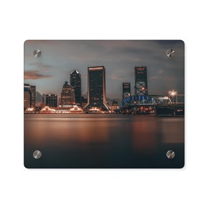 Photo Jacksonville Print Art Florida Photo Beach Wall Art Urban Jacksonville Decor Beachy