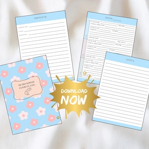 Ultrasound log book Ultrasound clinical log book Digital log Printable log book Ultrasound student clinical book Sonography student clinical