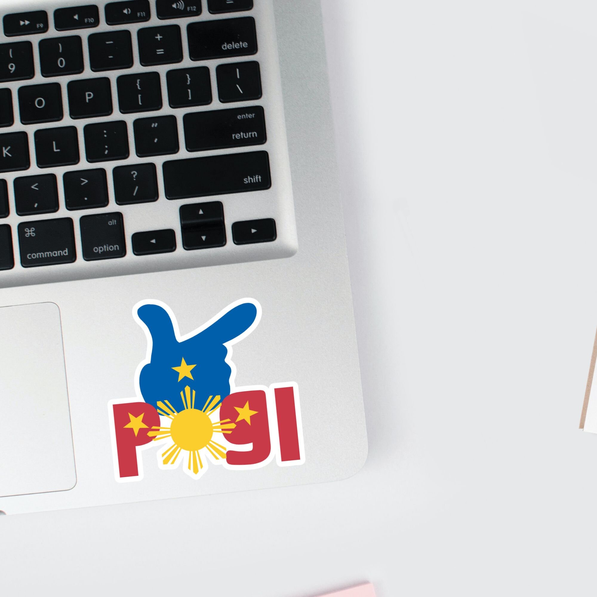 Pogi Philippines Flag Vinyl Sticker: Filipino Pride Gift - Etsy