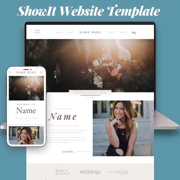 Wordpress Blog Theme Template Blogger Website Template for Website Creator ShowIt Blog Website Design Template Small Business Website Coach