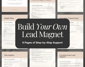 Small Business Template for Entrepreneur Resource for Solopreneur Idea Business Lead Magnet Creation Kit Digital Marketing Branding Bundle