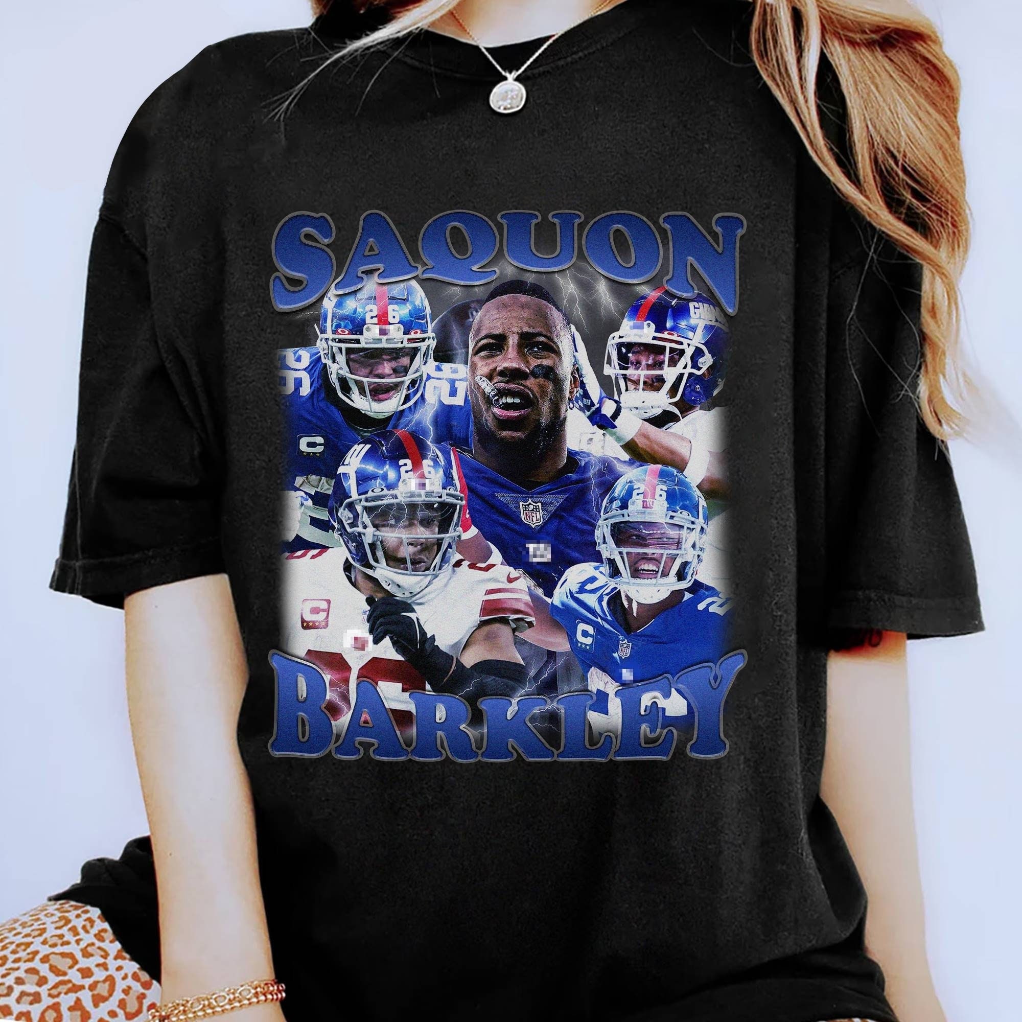 Saquon Barkley Shirt Vintage Saquon Barkley Shirt Saquon 