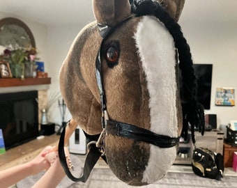 Beautiful Grey Hobby Horse