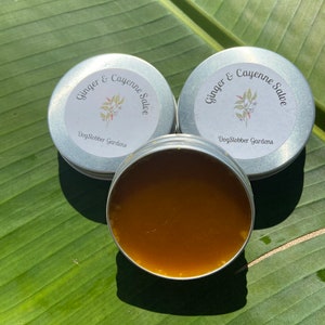 Muscle Pain Salve - Ginger & Cayenne