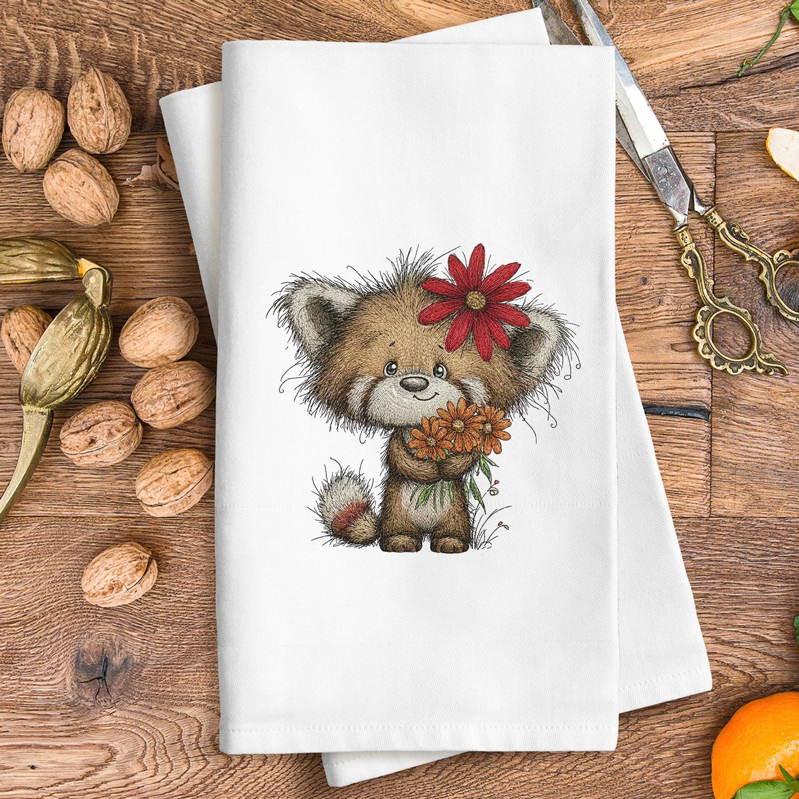 Woodland Animal Embroidery Design Bundle, Cute Forest Animals ...