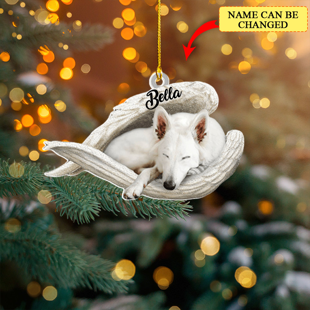 Poodle Apricot Pet Angel Ornament