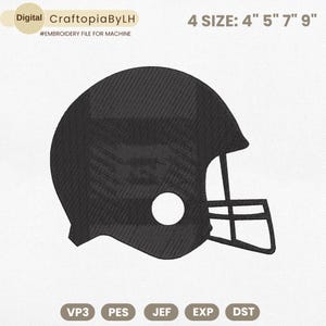 Football Embroidery Design, American Football Embroidery Design, Football Embroidery Design, Sport Embroidery Design, Instant Download