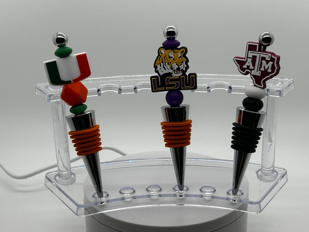College Wine Stoppers / University of Miami / LSU / Aggies / Texas A&M